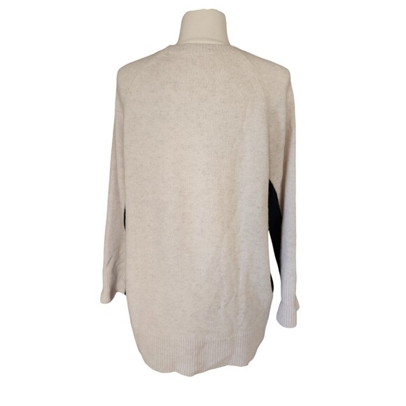 'S Max Mara Wool Cashmere Sweater Womens Small Fumetto Cream Old Money Classic - Picture 5 of 10
